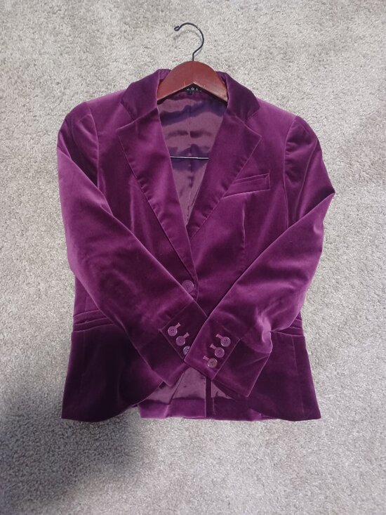 Theory Jackets & Blazers - THEORY Velvet Fitted Blazer Size 2 NWOT